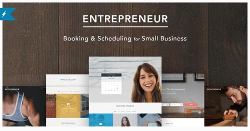 ThemeForest - Entrepreneur v1.1 - Booking for Small Businesses - 10761703