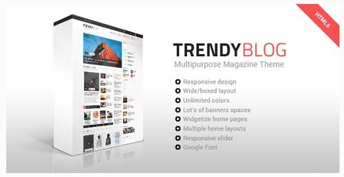 ThemeForest - TrendyBlog - Multipurpose Magazine Template (Update: 2015.02.17) - 10272710