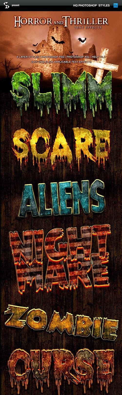 GraphicRiver - Horror and Thriller Text Effects 8721647