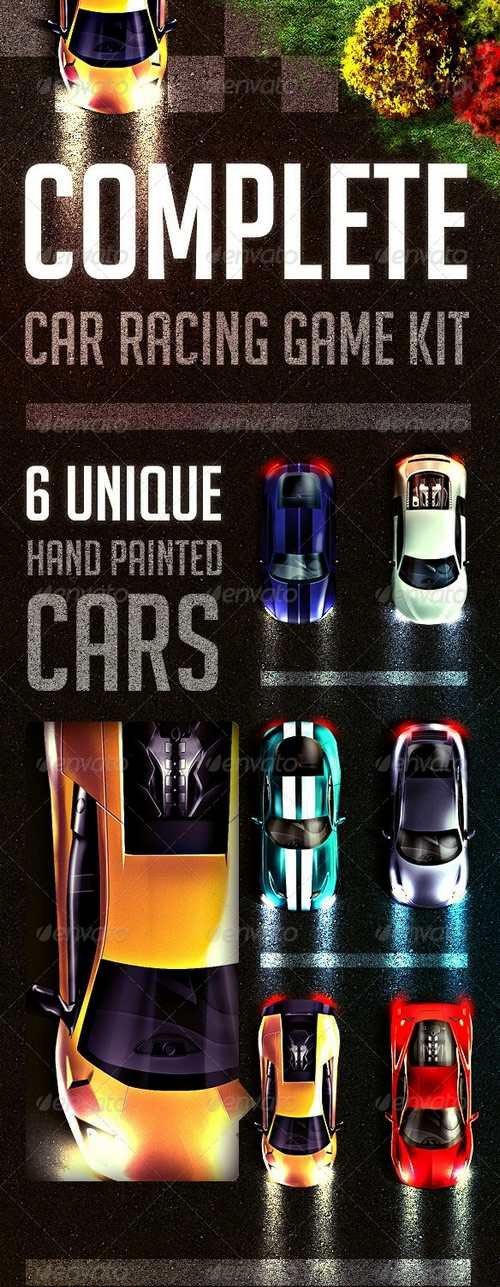GraphicRiver - Complete Car Racing Game Kit 7847502