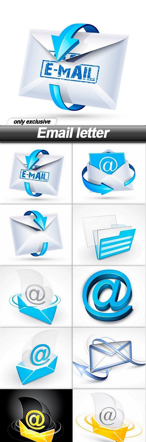 Email letter - 10 EPS