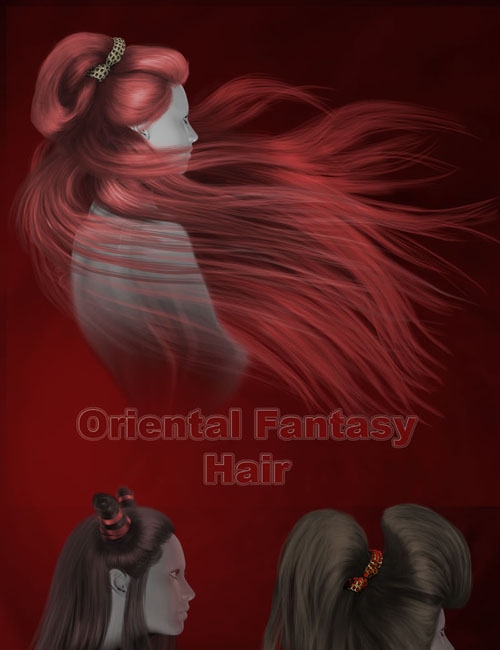 Oriental Fantasy hair