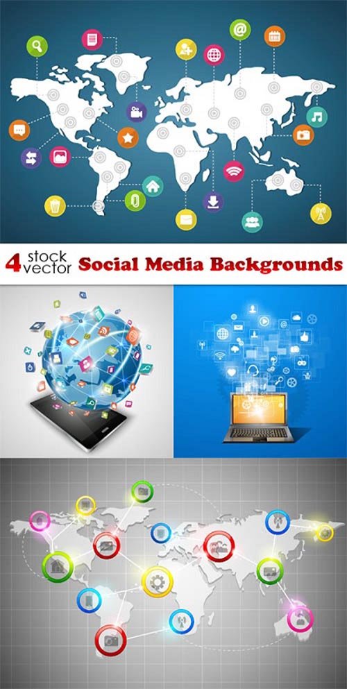Vectors - Social Media Backgrounds