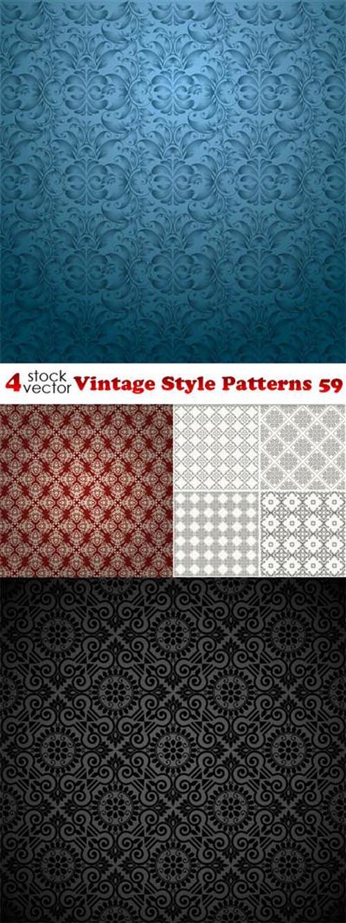 Vectors - Vintage Style Patterns 59