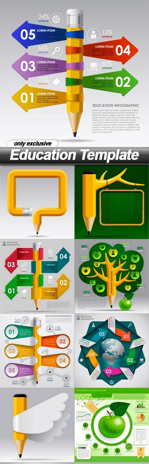 Education Template - 11 EPS
