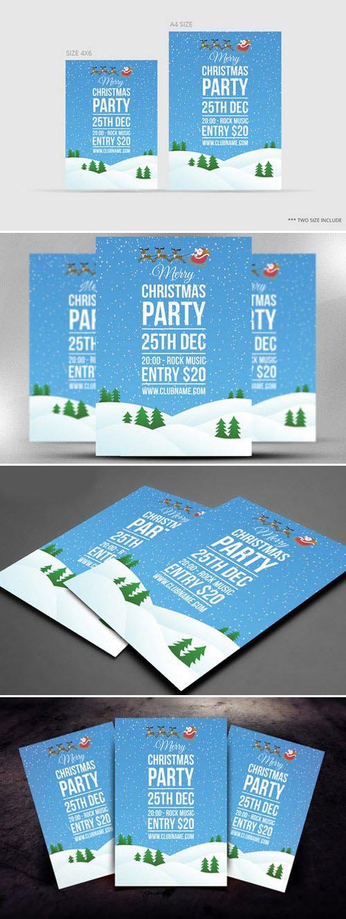 CM - Merry Christmas Party Flyer 434798