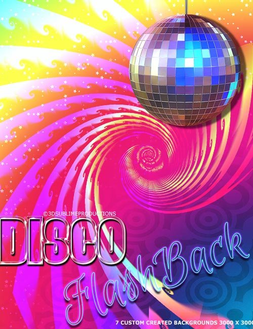 Disco Flash Back Backgrounds