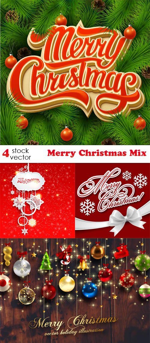 Vectors - Merry Christmas Mix