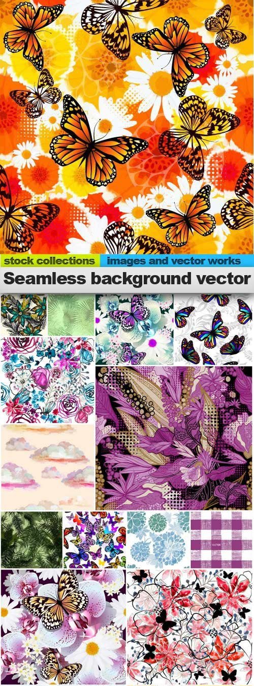 Seamless background vector, 15 x EPS