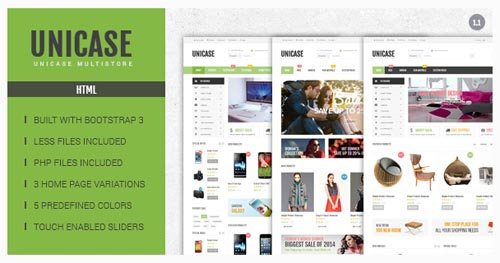 ThemeForest - Unicase - Electronics eCommerce HTML Template 