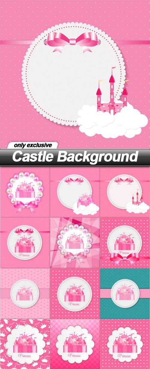 Castle Background - 15 EPS
