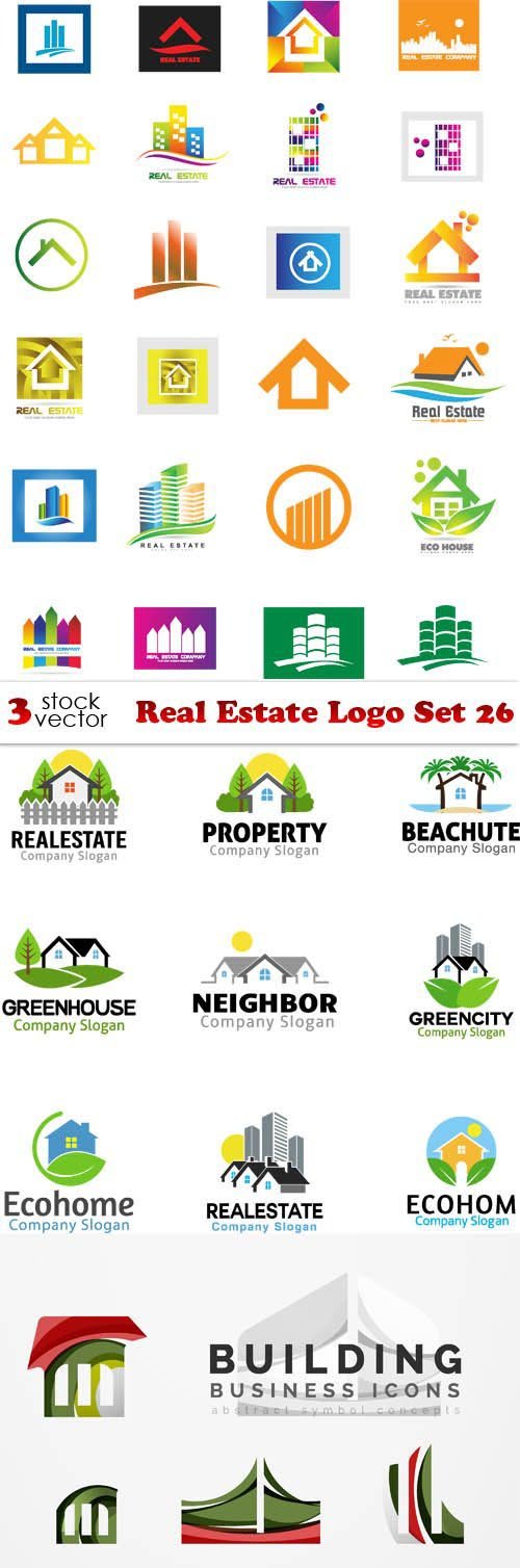 Vectors - Real Estate Logo Set 26