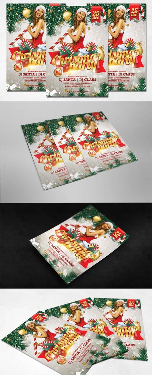 CM - Christmas Party Flyer 432700