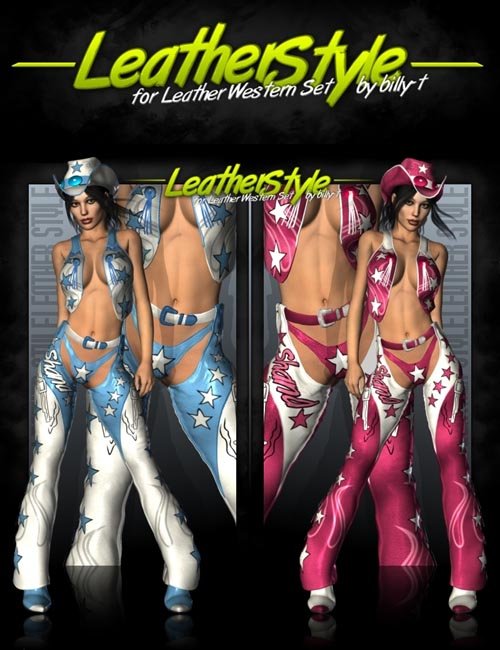 Leather Style for Leather Western for V4