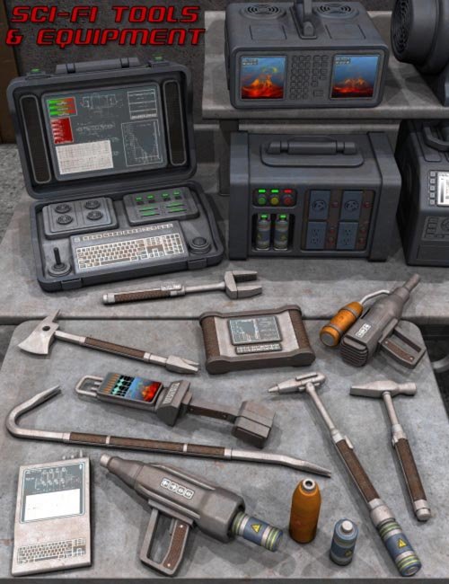 Sci Fi Tools and Equipment