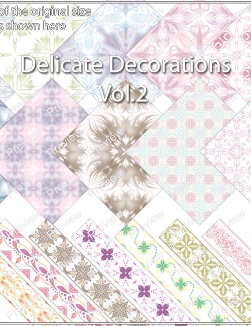 Delicate Decorations 2 - A Merchant Resource