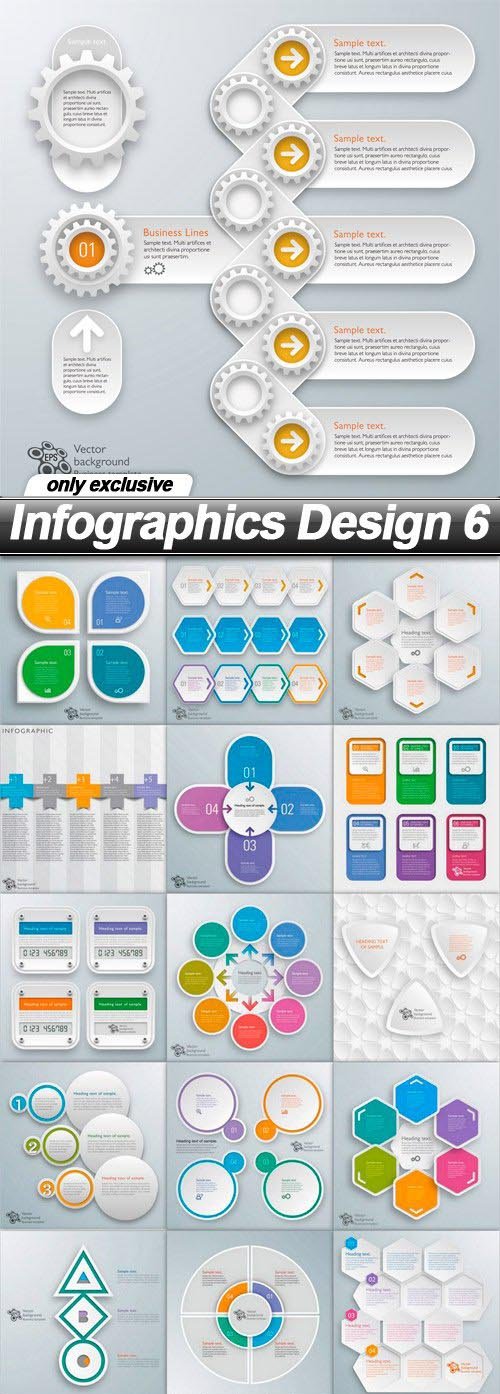 Infographics Design 6 - 25 EPS