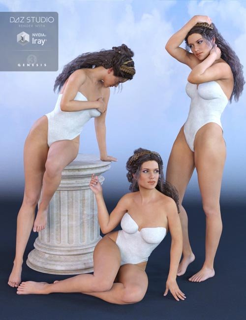 Greek Goddess Poses for Olympia 7