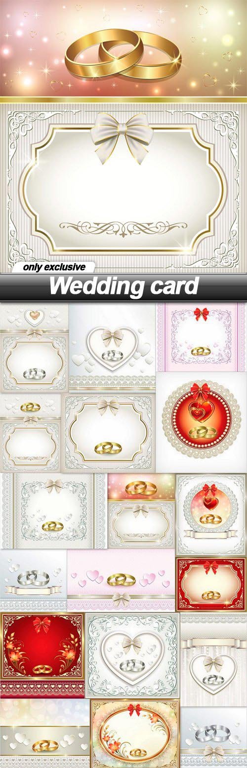 Wedding card - 25 EPS