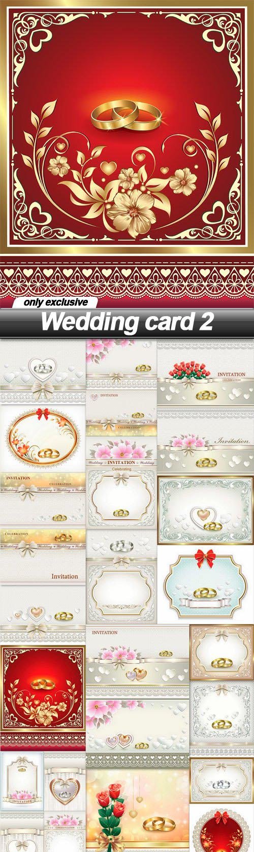 Wedding card 2 - 25 EPS