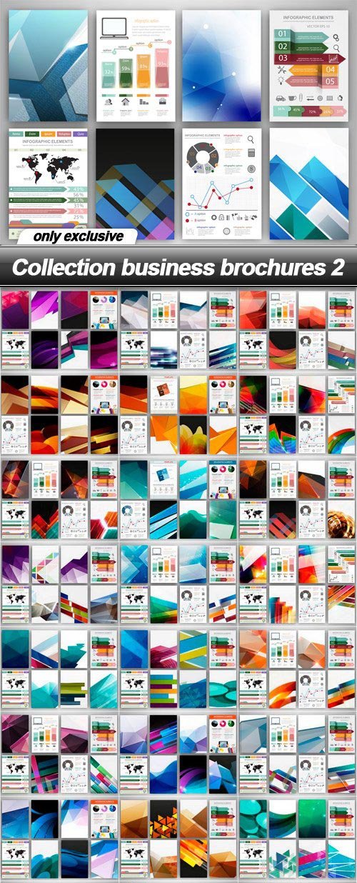 Collection business brochures 2 - 25 EPS