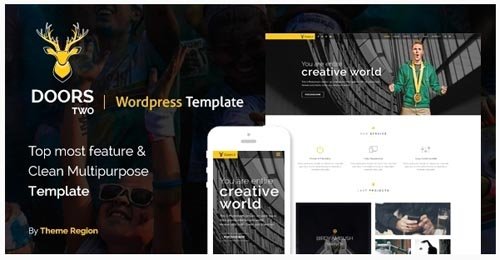 ThemeForest - Doors Two v1.0 - Multipurpose WordPress Theme - 11679245
