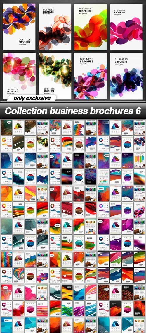 Collection business brochures 6 - 25 EPS