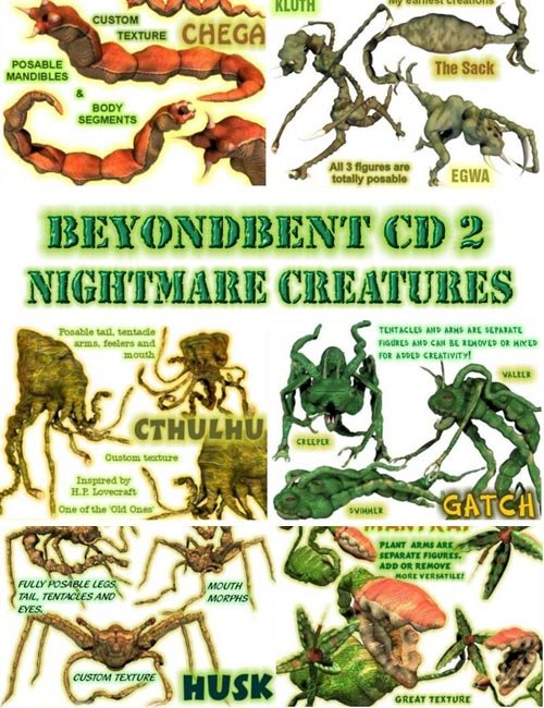 Beyondbent CD 2 "NIGHTMARE CREATURES"