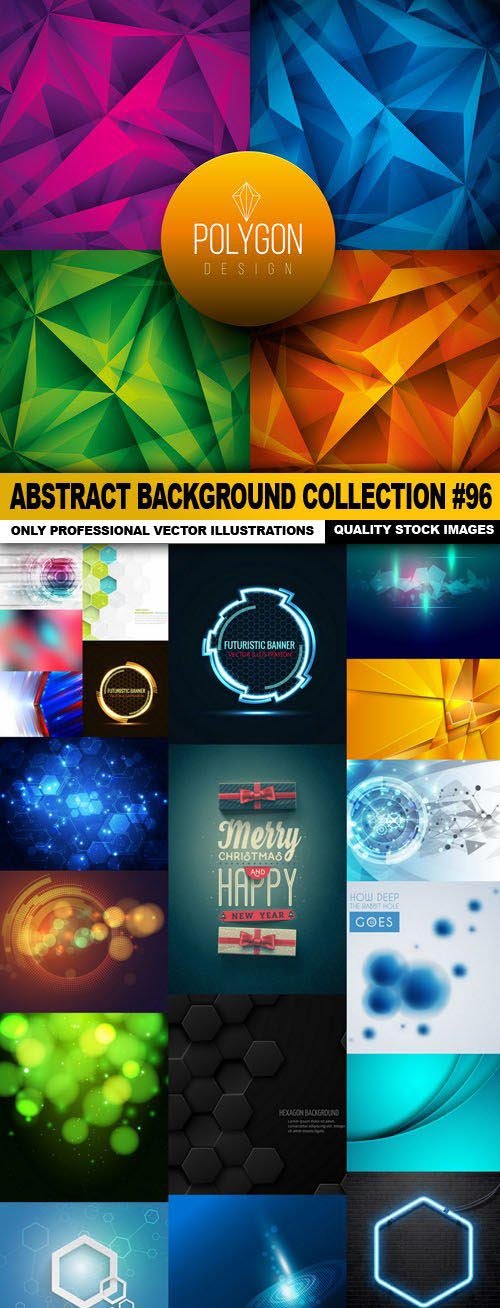 Abstract Background Collection #96 - 20 Vector