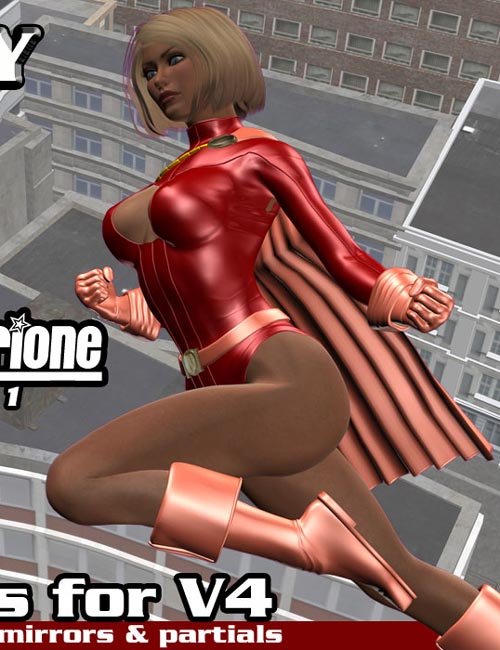 The Superheroine v01 : By MightyMite for V4