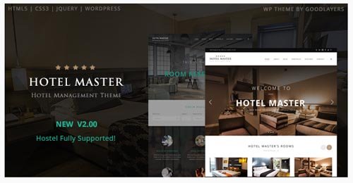 ThemeForest - Hotel Master v2.04 - Hotel & Hostel Booking WordPress Theme - 11032879