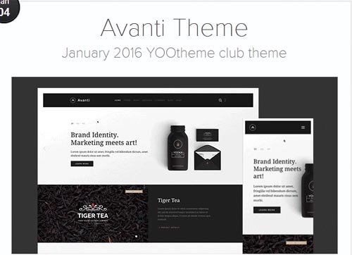 YooTheme - Avanti v1.0.3 - Joomla 3.x Template