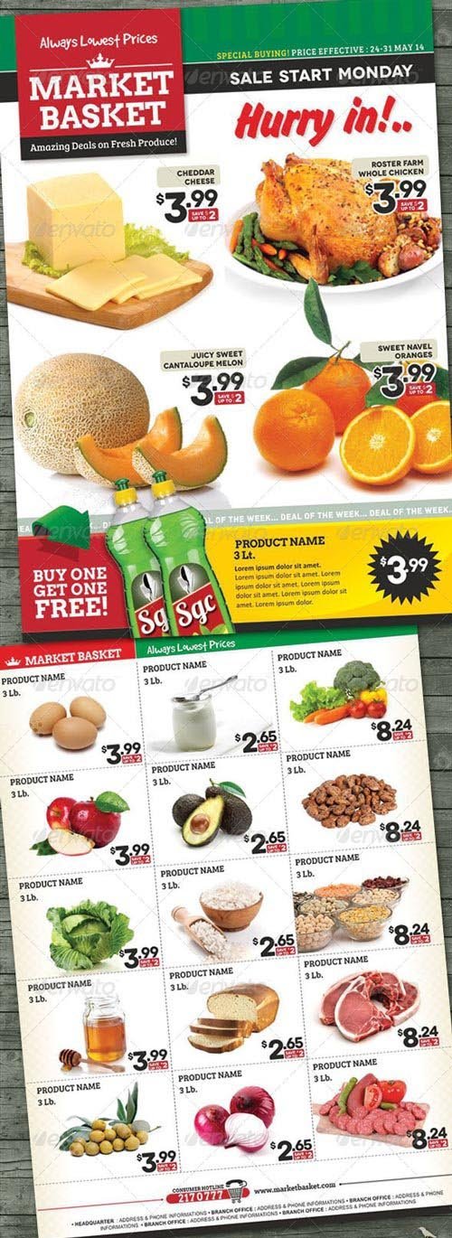 GraphicRiver - Supermarket Sale Flyer - 7739177