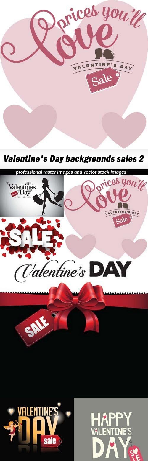 Valentine's Day backgrounds sales 2