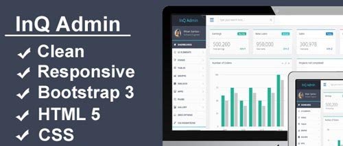 CodeGrape - InQ - A Responsive Bootstrap 3 Admin Template
