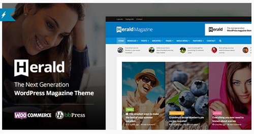 ThemeForest - Herald v1.3 - News Portal & Magazine WordPress Theme - 13800118