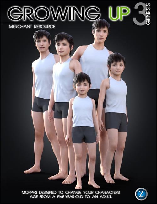 Growing Up for Genesis 3 Male(s)