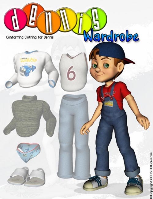 3D Universe's Dennis:Wardrobe