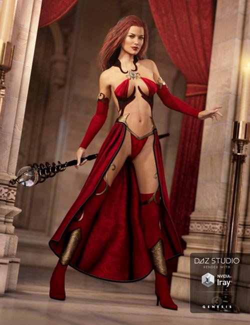 Sexy Sorceress for Genesis 3 Female(s)
