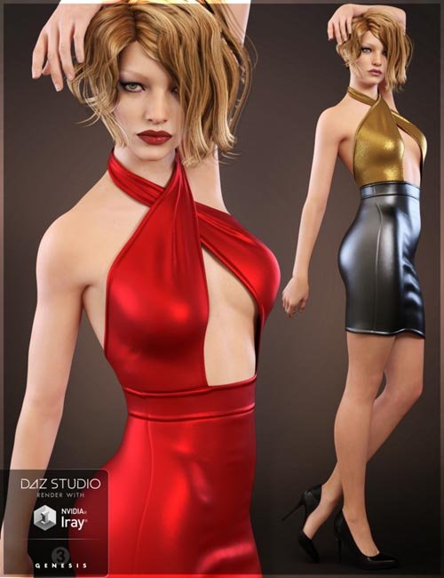 Ava Outfit for Genesis 3 Female(s)