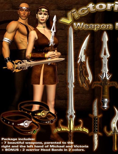 Victorious - 7 Weapons Pack