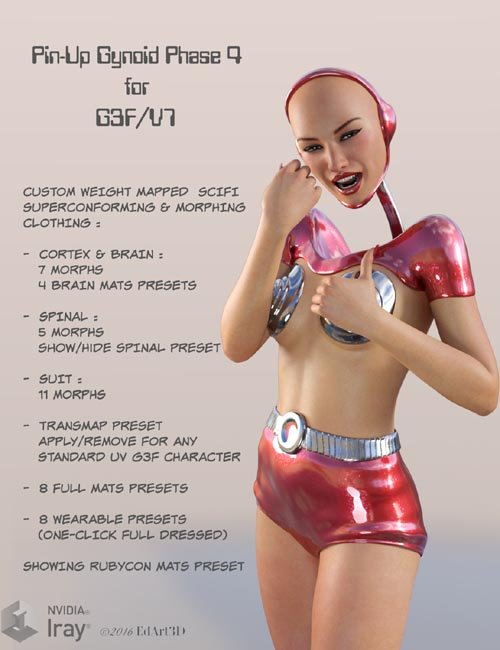 Pin-Up Gynoid Phase4 for G3F/V7