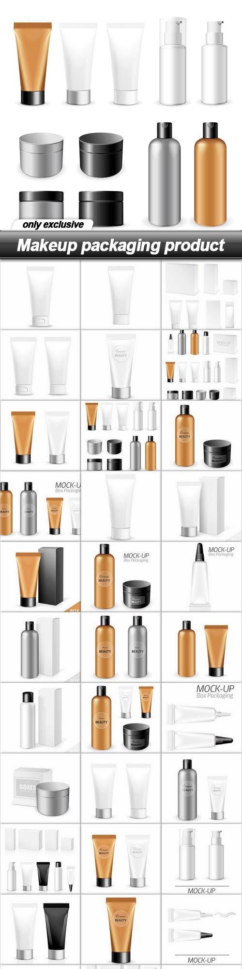 Makeup packaging product