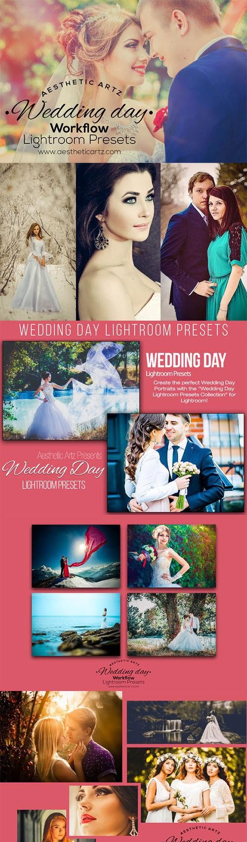 Wedding Day Lightroom Workflow - Creativemarket 401948