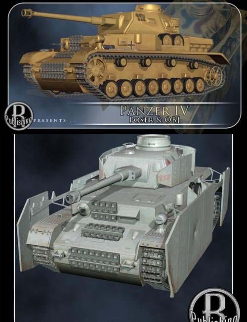 Panzer IV (Poser & OBJ)