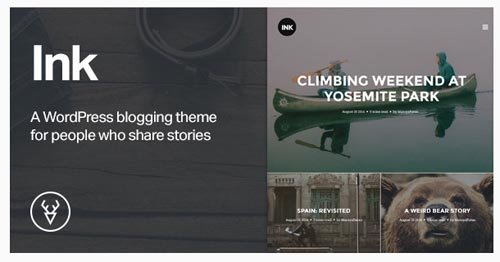 ThemeForest - Ink v2.0.2 - A WordPress Blogging theme to tell Stories - 7520750