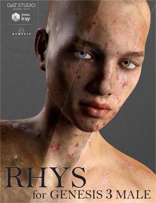 Rhys (conv. from G3M) for Genesis 8 Male