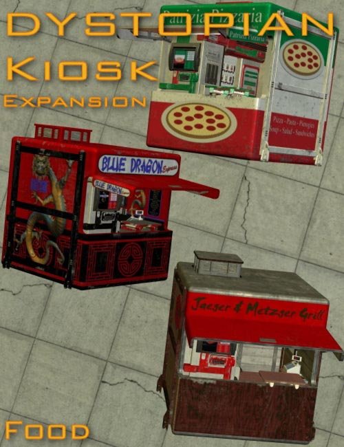 Dystopian Kiosk Expansion - Food