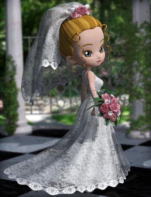 Wedding Dress for Cookie