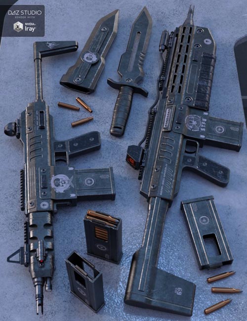 BEAR-220 Assault Rifle Set